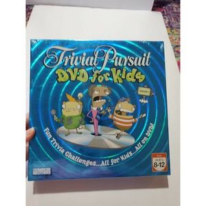 Hasbro TRIVIAL PURSUIT DVD FOR KIDS GAME Fun fam new